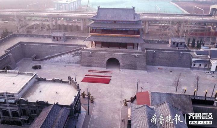 探济南西部华谊兄弟影视城:开建三年成这样气魄了